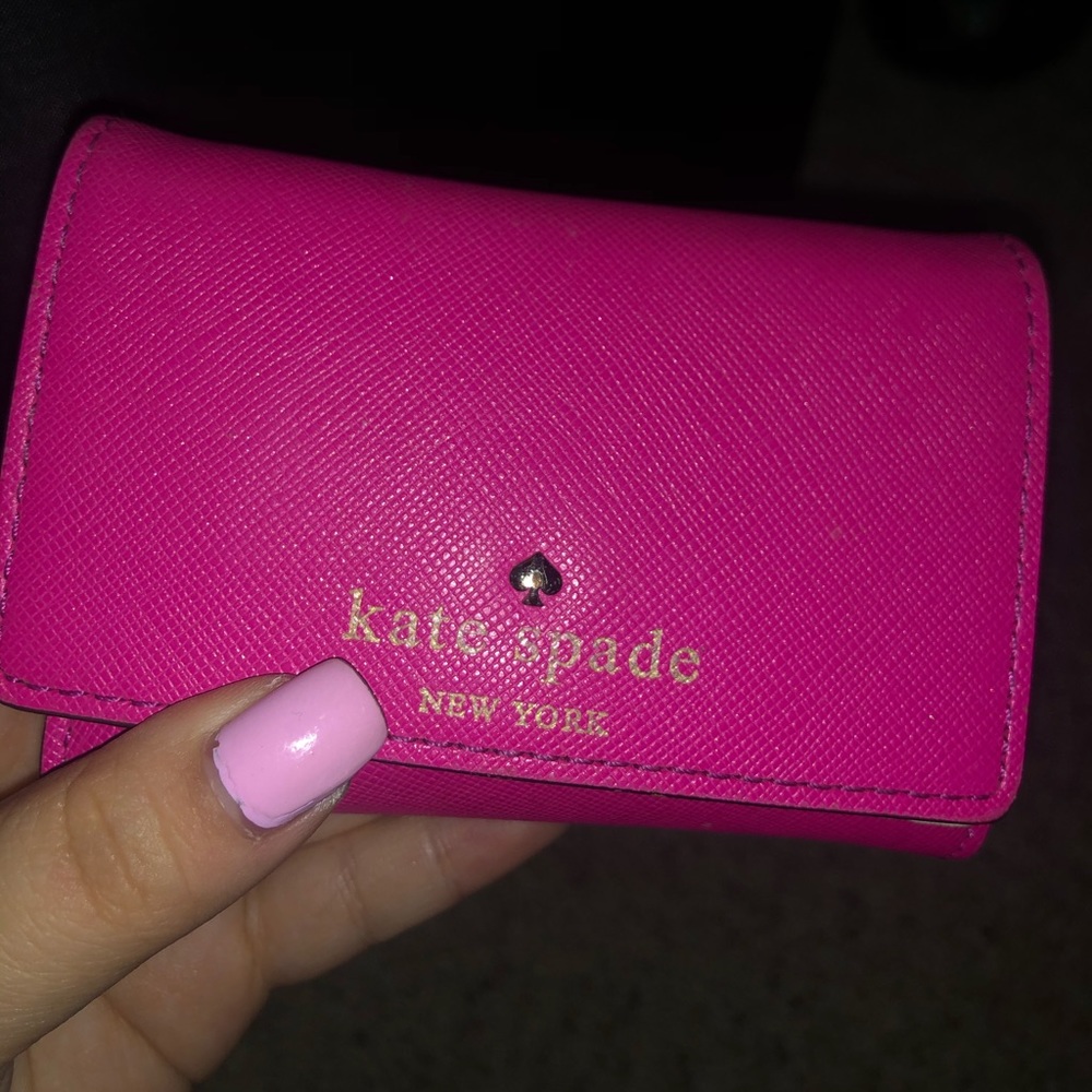 Pink Kate Spade Wallet